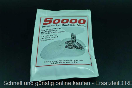 Soooo Wasserfiltergranulat Universal (Aktivkohle)