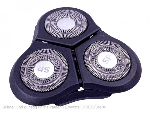 Nova 3er Scherköpfe Set RQ11 Typ10