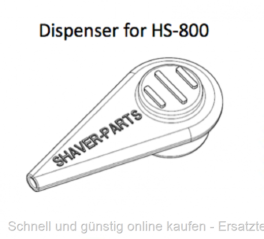 Nova Rasierer Spender passend für Emulsion