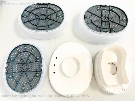 Dampfgarer Schüssel Deckel Gitter Set VC1006