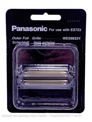 Panasonic Rasierer Scherfolie WES9833y für ES723