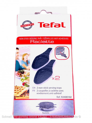 Raclette Pfanne Oval 2er verwendbar passend für Deco Twist RE128