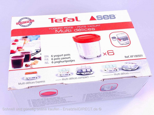 Joghurt Bereiter Gläser Set 6er Pack YG65288