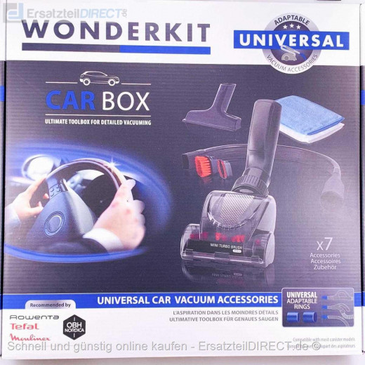 Staubsauger Universal Kfz Turbobürste Set