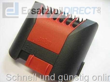 Stylingkamm (schwarz-rot) 2035 2040 5596