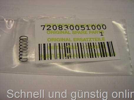 Grundig Messerhalter-Klingenblockfeder 8260 8261