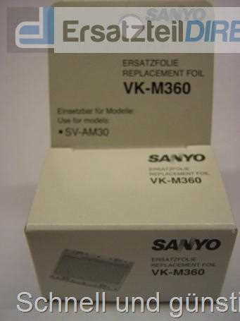 Scherfolie VK-M 360 (VK-M360) passend für SV-AM30