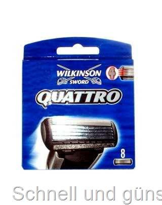 Wilkinson Ersatzklingen Quattro / 8er-Pack