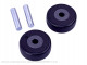 Staubsauger Laufrolle groß+Achse 2*Set BCS71