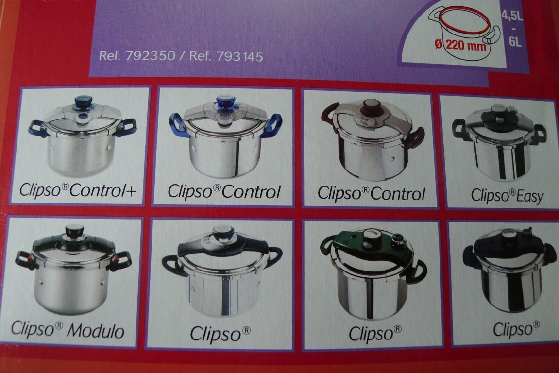 Schnellkochtopf Dichtung Ø 22 cm 4,5l - 6,0l