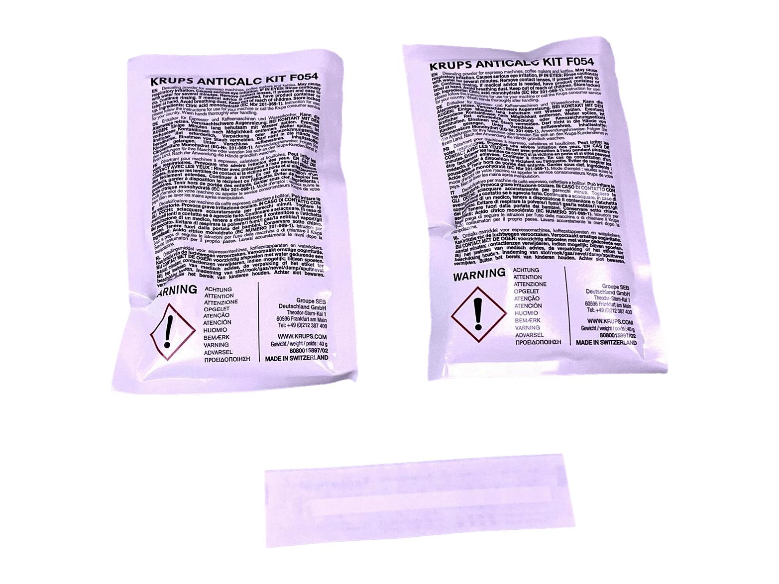 Espressomaschinen Entkalker F054 (2x40g)