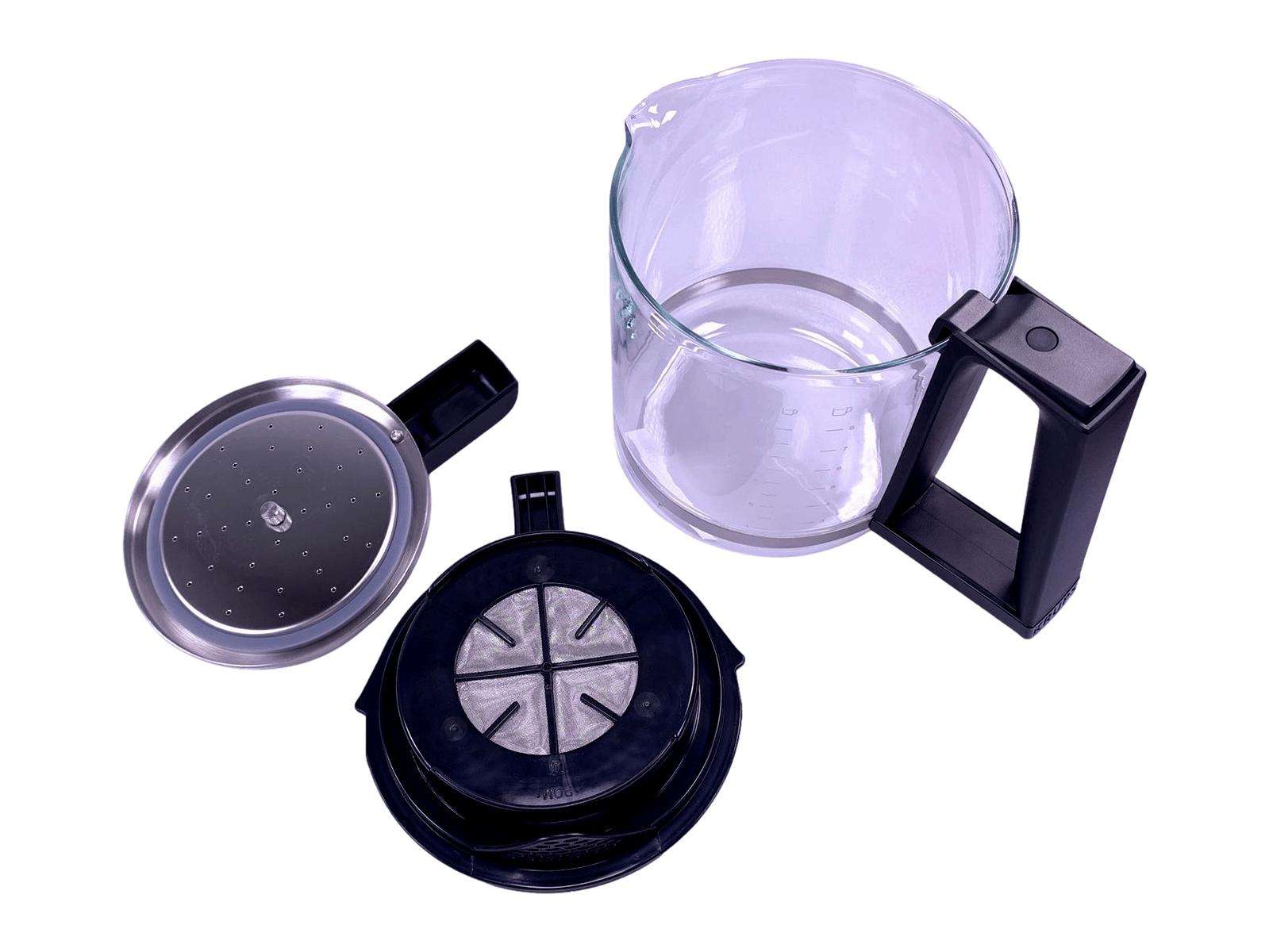 KaffeeAutomaten Glaskanne +Deckel T8 KM468*