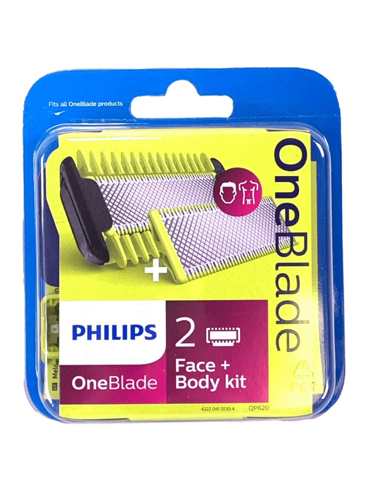 Barttrimmer 2x OneBlade Set QP6510 QP6520