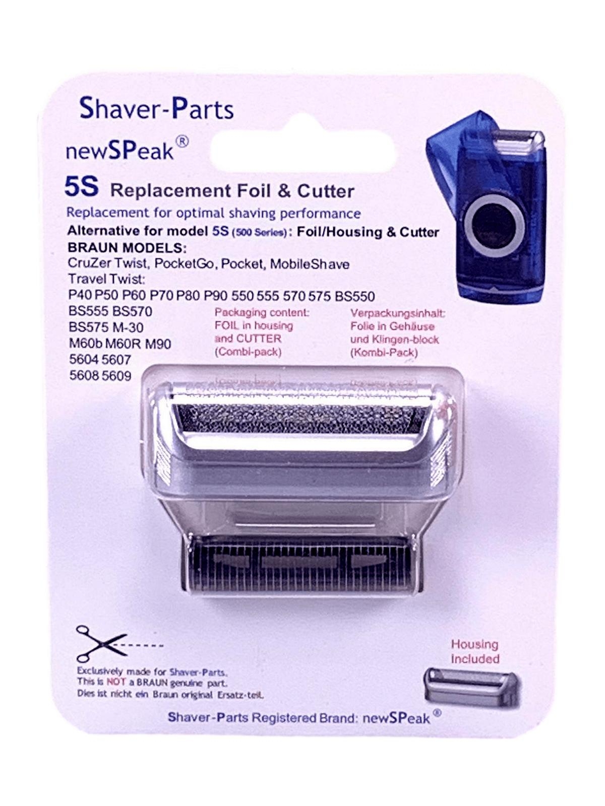 Rasierer Scherfolie +Klinge 5S / 500