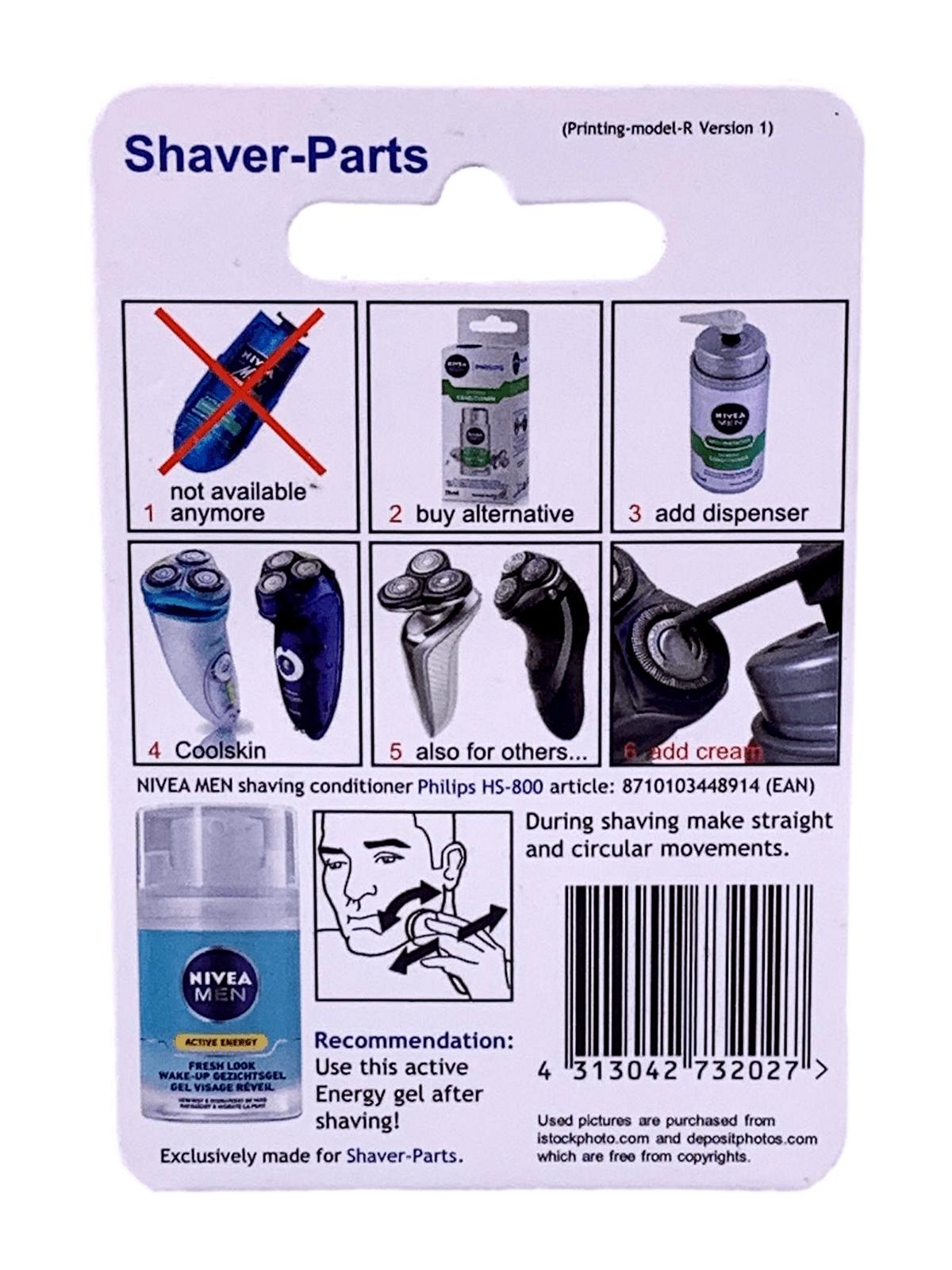 Nova Rasierer Spender passend für Emulsion