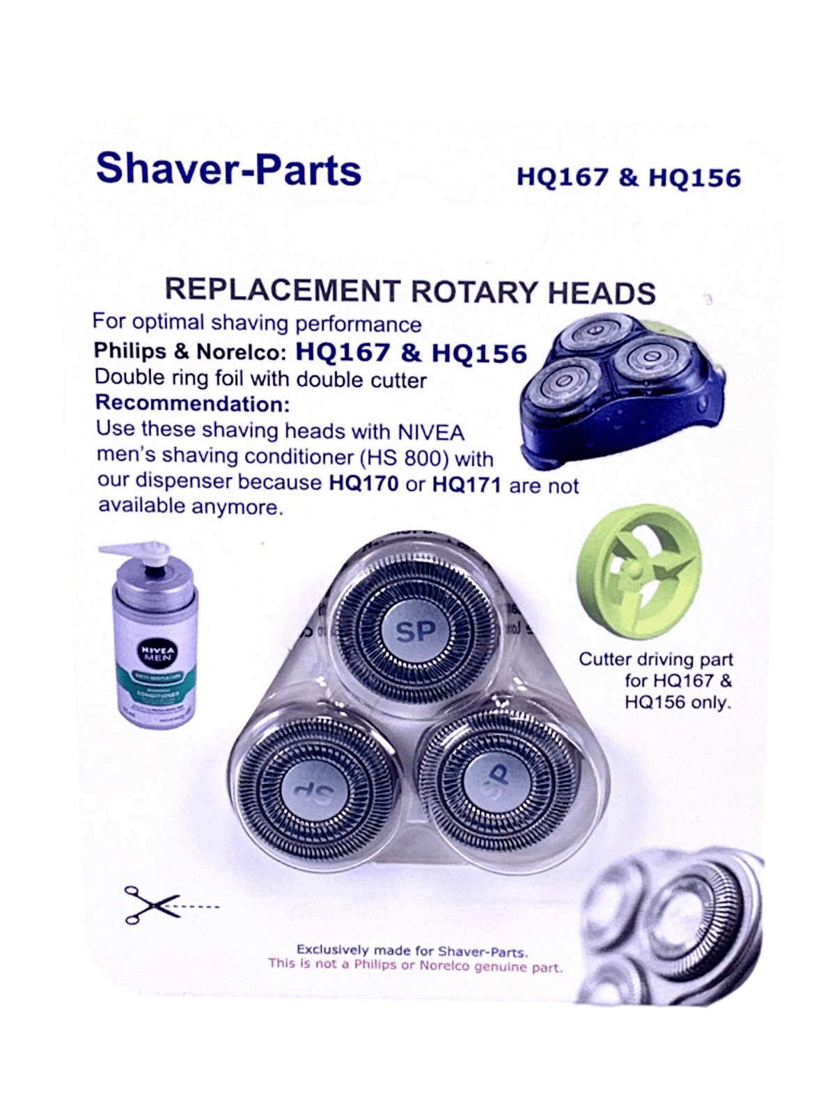 3er Scherköpfe Typ3 (HQ167 HQ156)