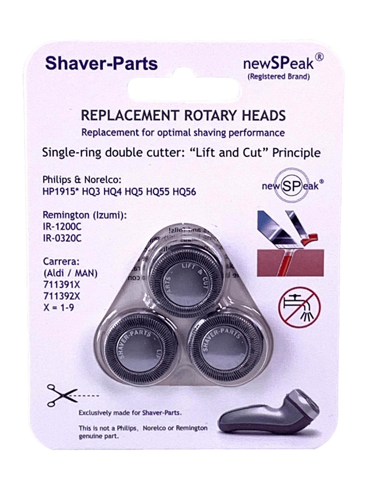 3er Universalscherköpfe einfach Typ5