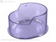 Kaffeemühlen Deckel Santa Fe 2 GVX232 GVX242