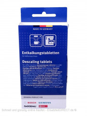 KaffeeAutomaten Entkalker Tabs 3x 36g