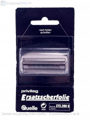 Rasiererscherfolie verwendbar passend für 0927 (0927-7170) si
