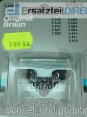 Rasierer Klingenblock passend für 585 586 Twin Flex