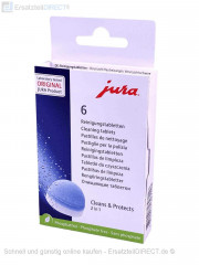 Jura KaffeeAutomaten Reinigungstabletten 6er Pack