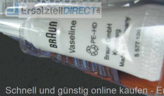 Vaseline Tube passend für Verwendung beim Ladyshaver