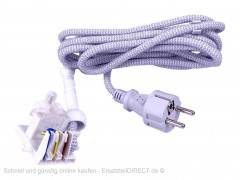 Bügeleisen Kabel verwendbar passend für 4661 710-730 17720 17780