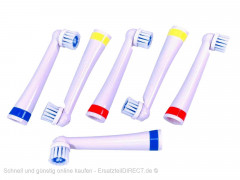 CuraMed Zahnbürsten Ersatzbürsten rund 8317911 6er