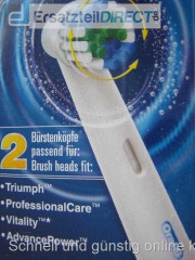 Zahnbürstenaufsatz EB17-2 PrecisionC