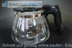 Kaffeekanne Glaskanne HD7461 HD7447 sw