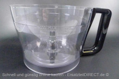 Küchenmaschinen Schüssel verwendbar passend für HR7627 schwarz