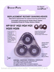 Rasierer Ersatzscherköpfe 3x*HQ3 HQ4 HQ56