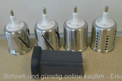 Trommelraffel + Beerenpresse verwendbar passend für AX 642 SET