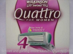 Ersatzklingen Quattro for Woman 4 / 6er