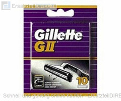 Ersatzklingen G II (GII / G2) / 10er-Pack