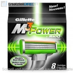 Ersatzklingen M3 Power Systemkl. 8er-Pack