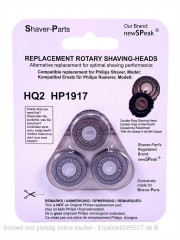 Rasierer Ersatz-Scherköpfe 3x *HQ2 HP1917