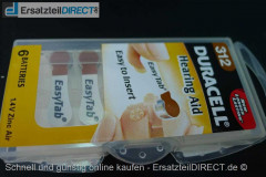 Duracell Knopfzelle EasyTab 312 (PR41) 6er-Pack