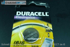 Duracell Knopfzelle Lithium 1616 B1 (3Volt) CR1616