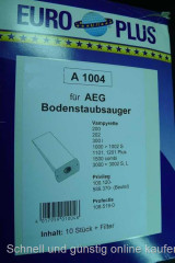 Euro-Plus Staubsaugerbeutel A1004 passend für