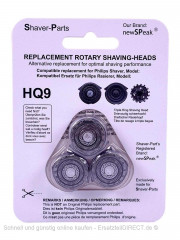 Rasierer Ersatzscherköpfe 3x HQ9*
