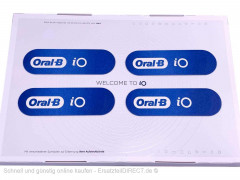 Zahnbürsten iO 4x Ultimative Reinigung weiß