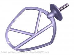 Küchenmaschine K-Rührer Aluminium verwendbar passend für Major