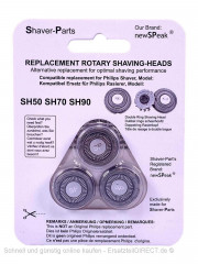 Rasierer Ersatz-Scherköpfe*SH50 SH70 SH90