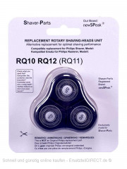 Rasierer Ersatz-Scherköpfe 3x *RQ10 RQ12