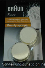 Face Silk-épil SE80-b Schwammköpfe 2erSet