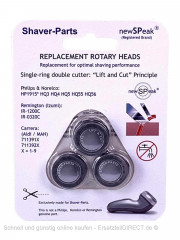 3er Universalscherköpfe einfach Typ5