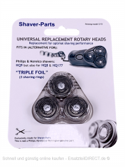 3er Universalscherköpfe Triple Typ6