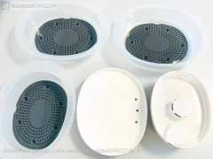 Dampfgarer Schüssel Deckel Gitter Set VC1006